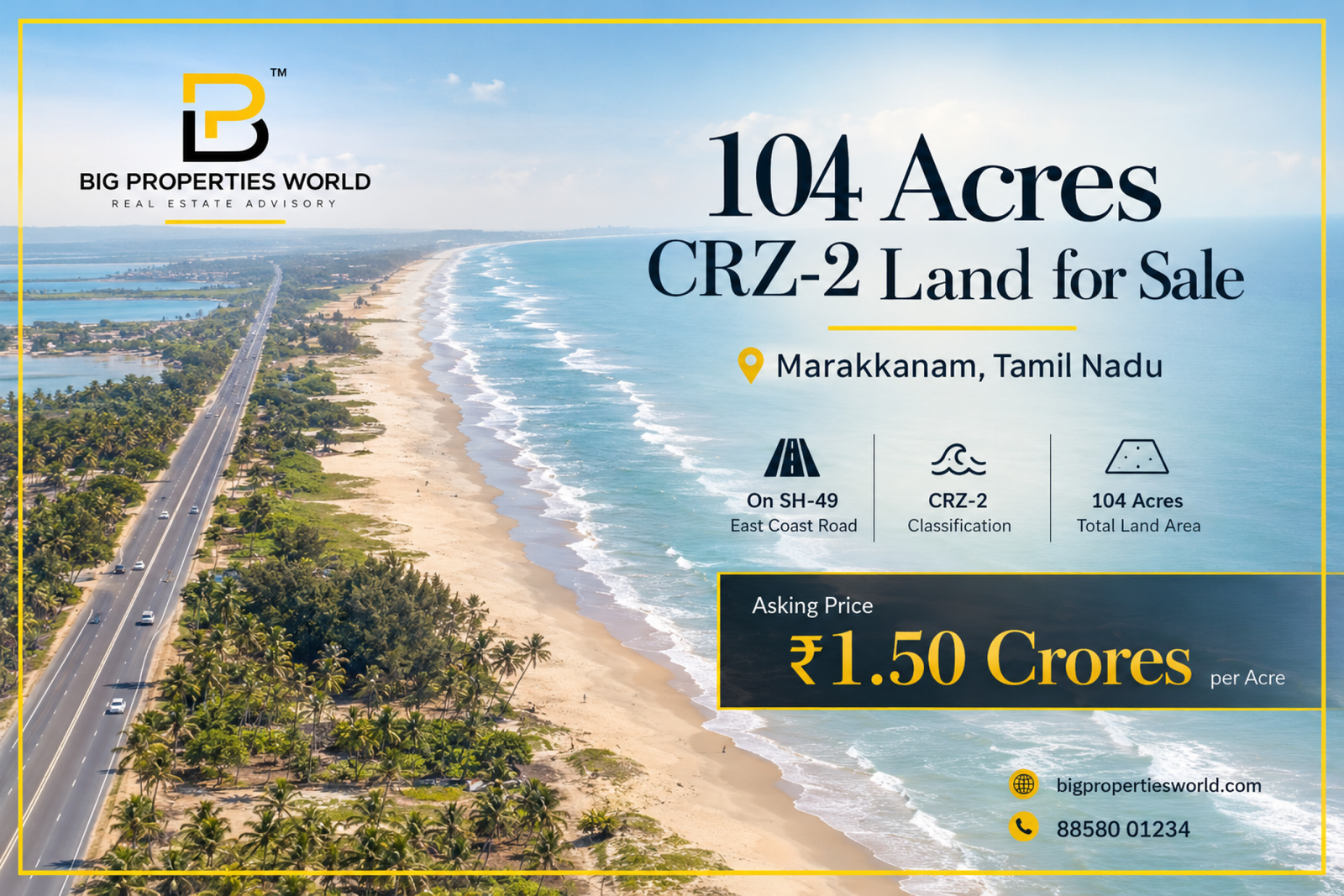 100 Acres Chennai ECR