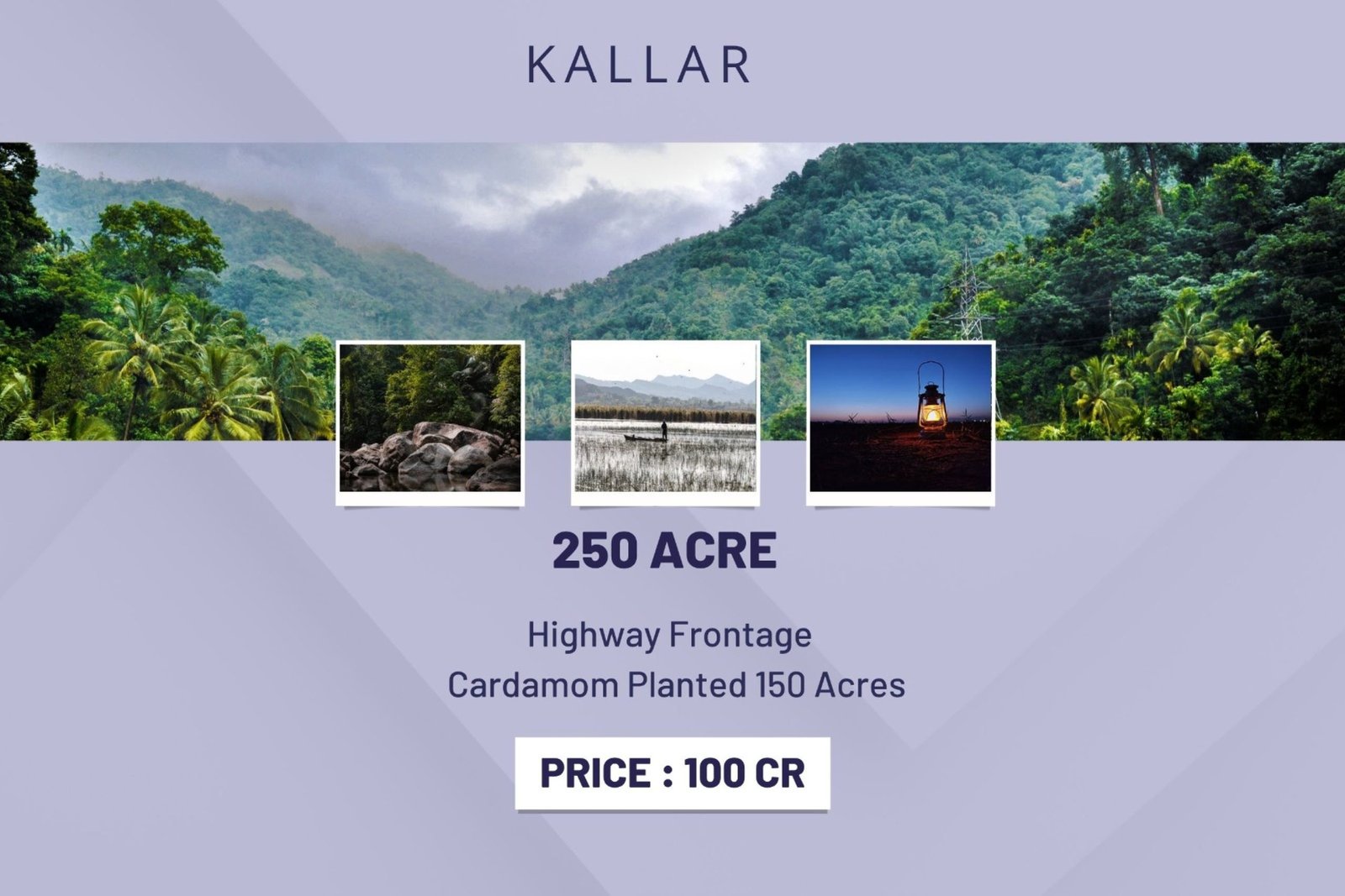 250 Acres Adimali - Munnar