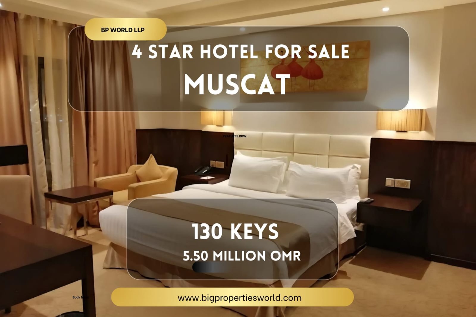 4 Star Hotel For Sale Muscat