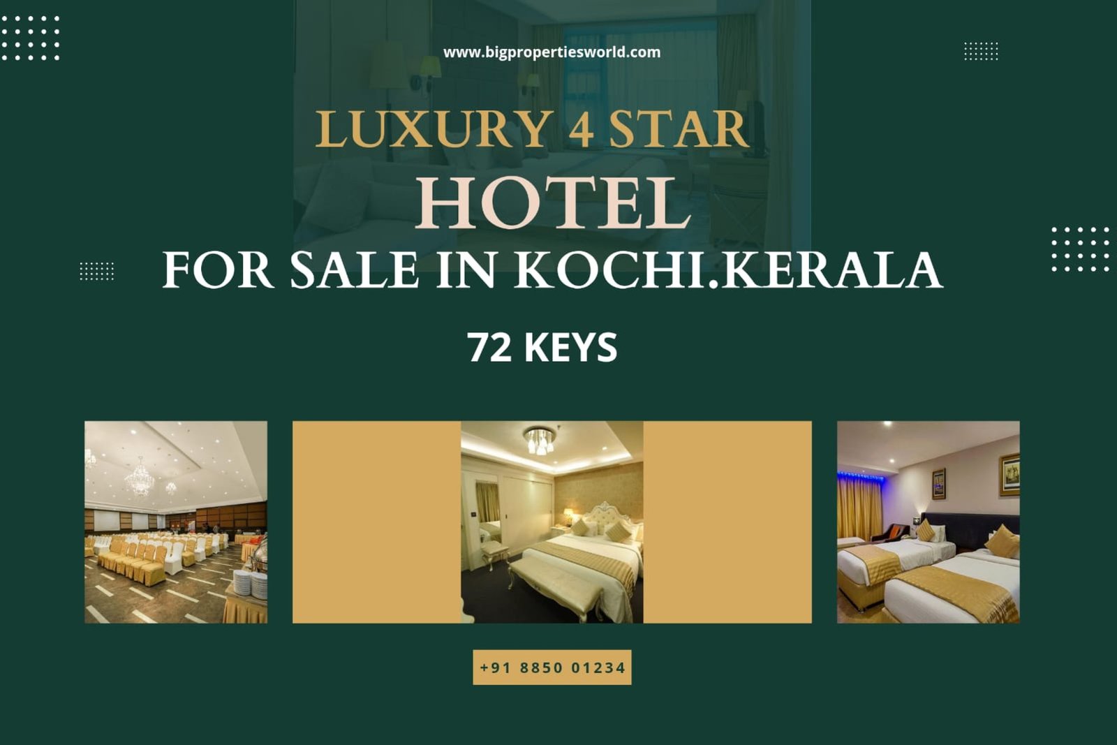4 Star Hotel for Sale Ernakulam