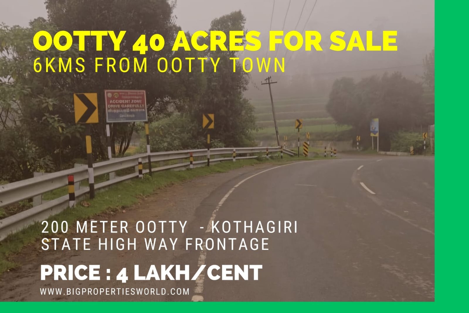 40 Acres Tea Estate For Sale Ooty