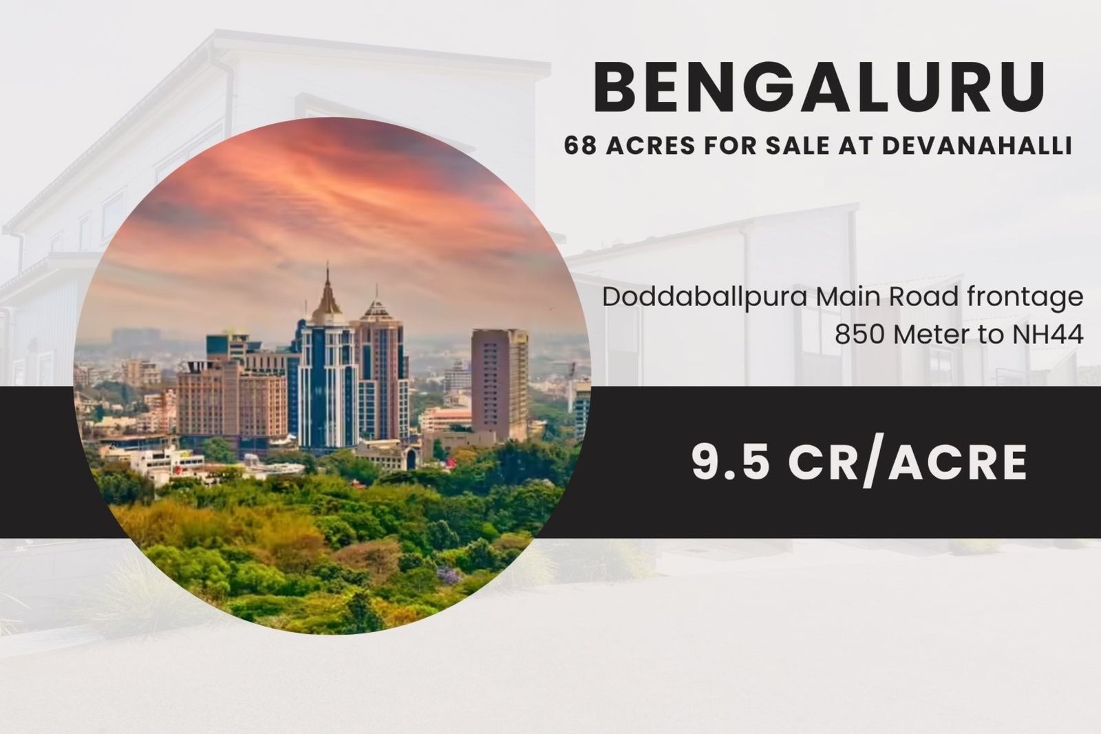 70 Acres Doddaballapura Mainroad Devanahalli