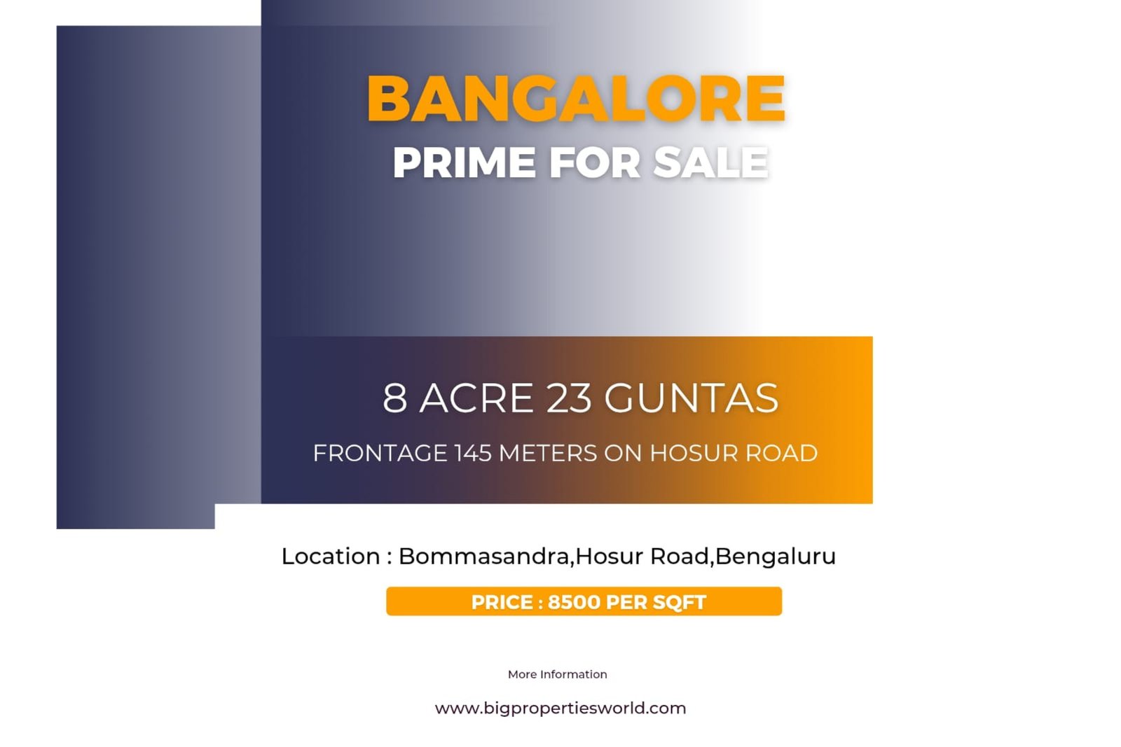 8 Acres For Sale Bangalore