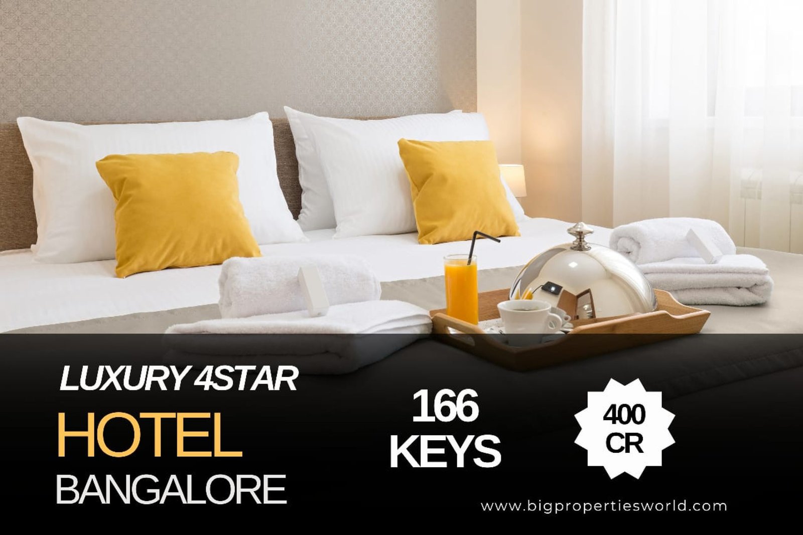 Branded Luxury Hotel for sale Bangalore