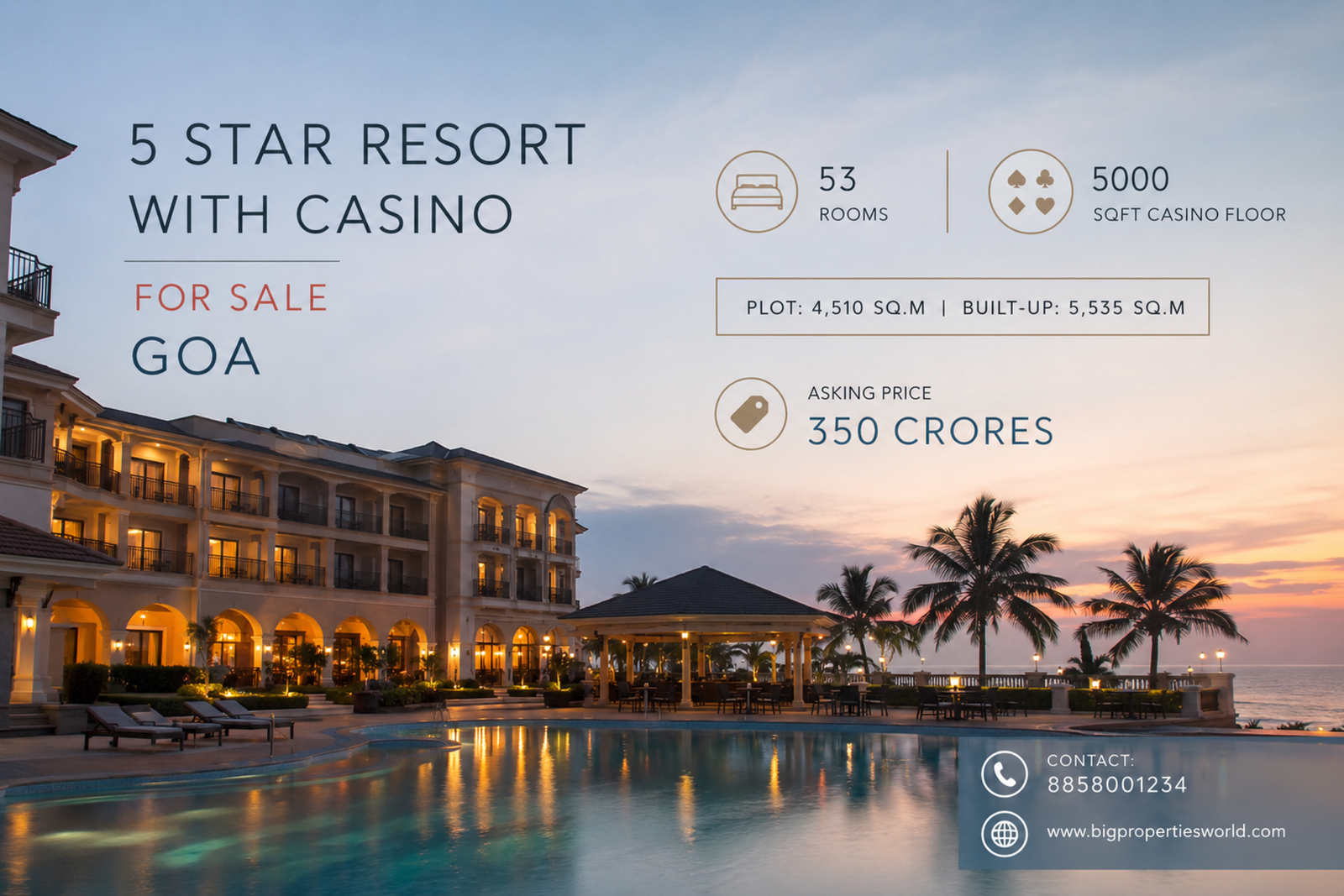 Casino for Sale Goa