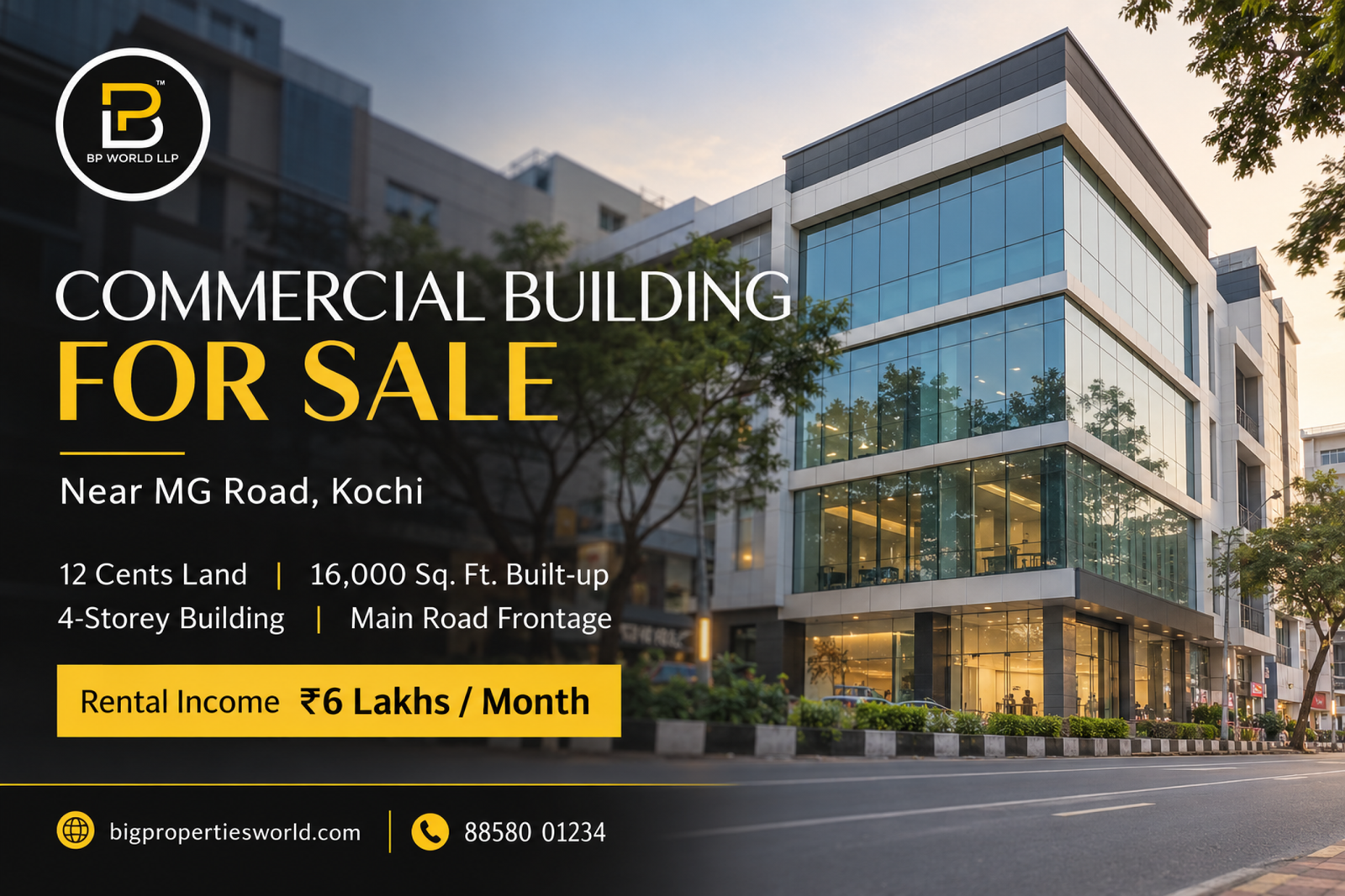 Commercial building for Sale Kochi