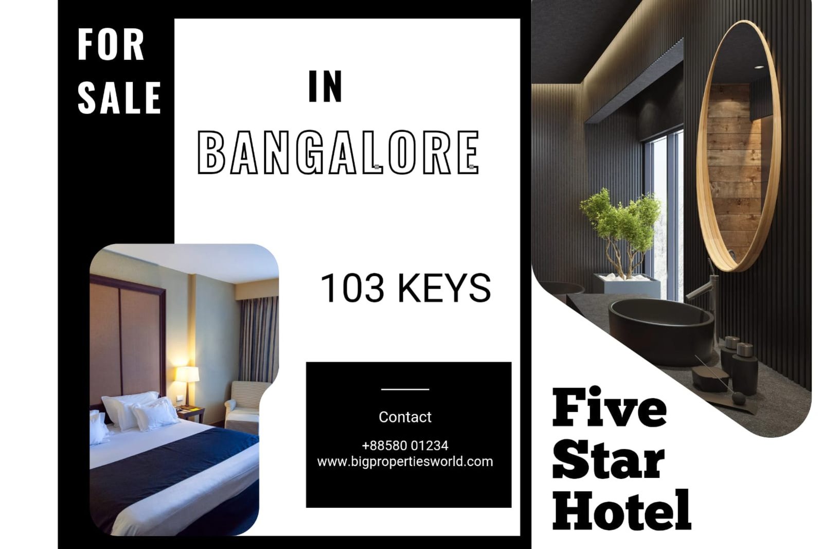 Five Star Hotel For Sale Bangalore