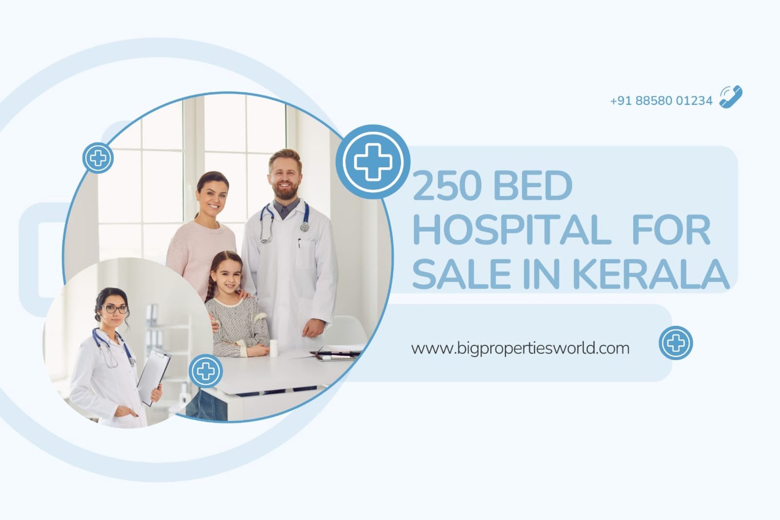 Hospital For Sale Kerala 250 Bed