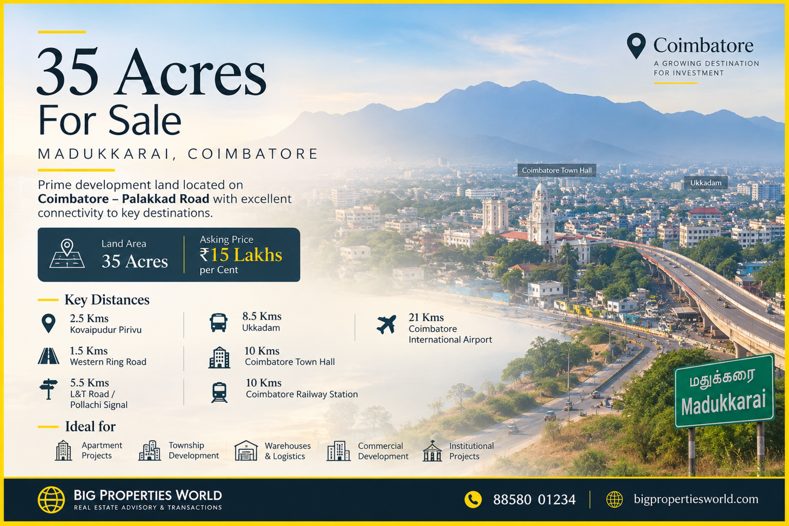 Land for Sale Coimbatore