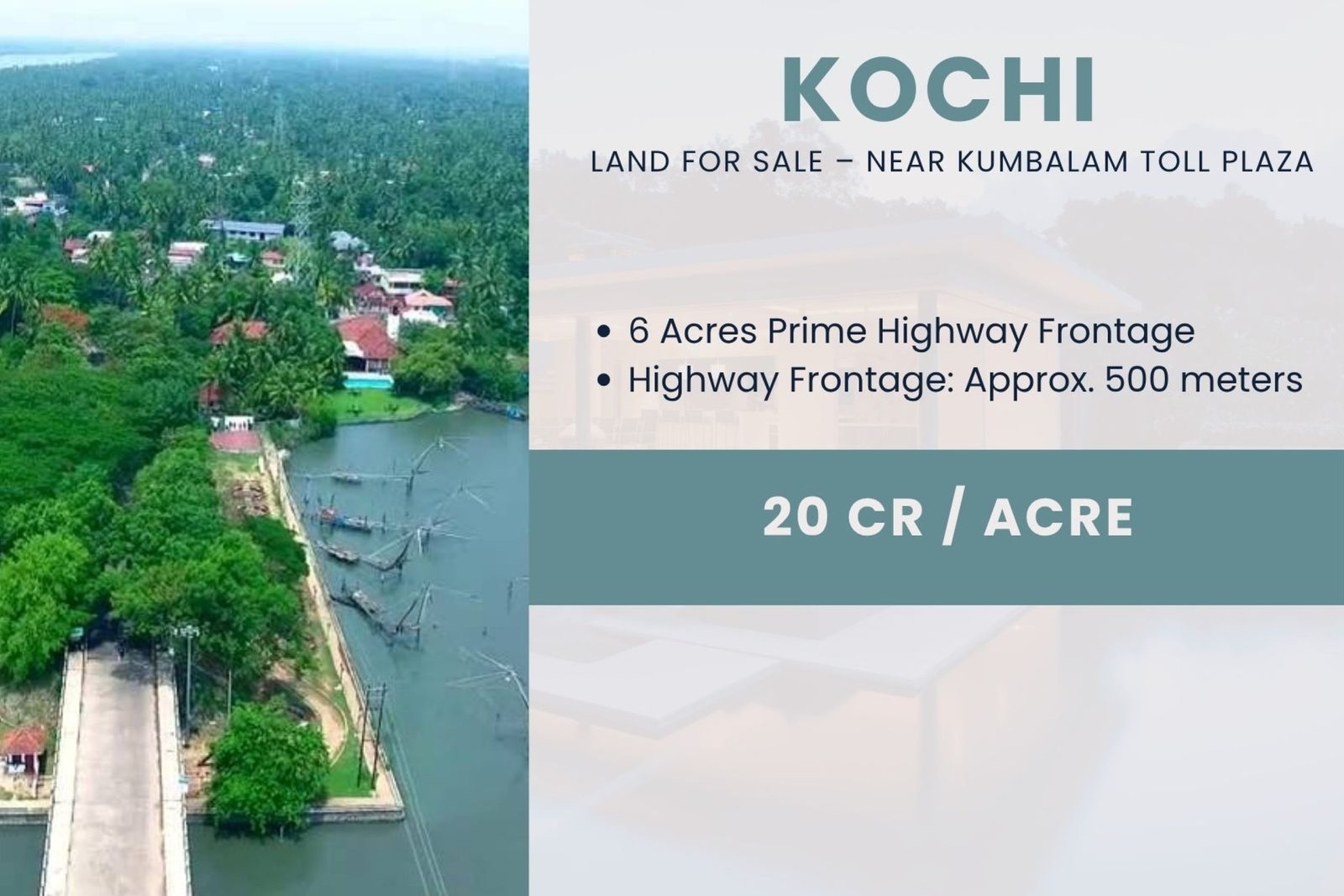 NH Frontage Land Ernakulam Kochi