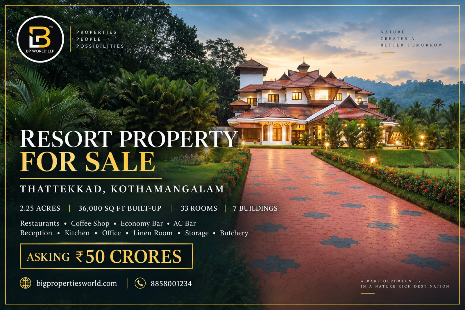 Resort for Sale Ernakulam