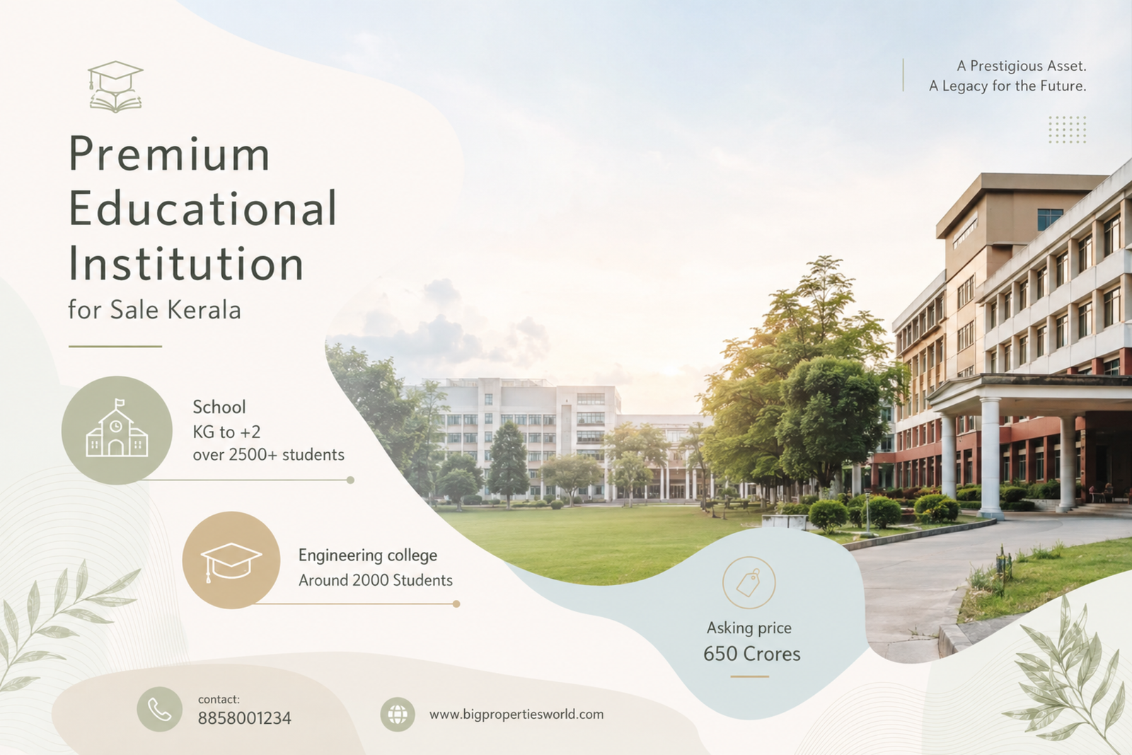 School and college For Sale Kochi