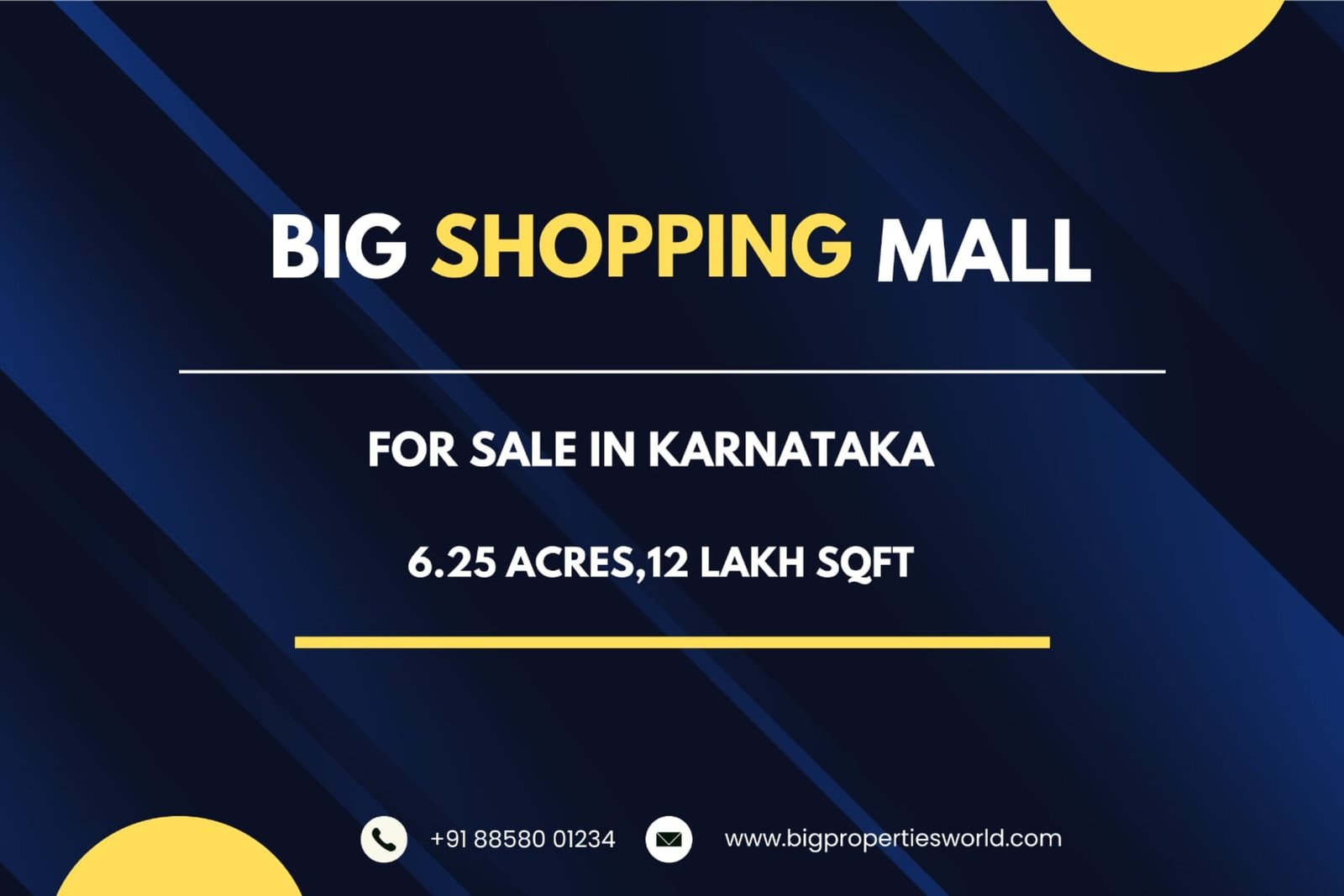 Shopping Mall For Sale Karnataka